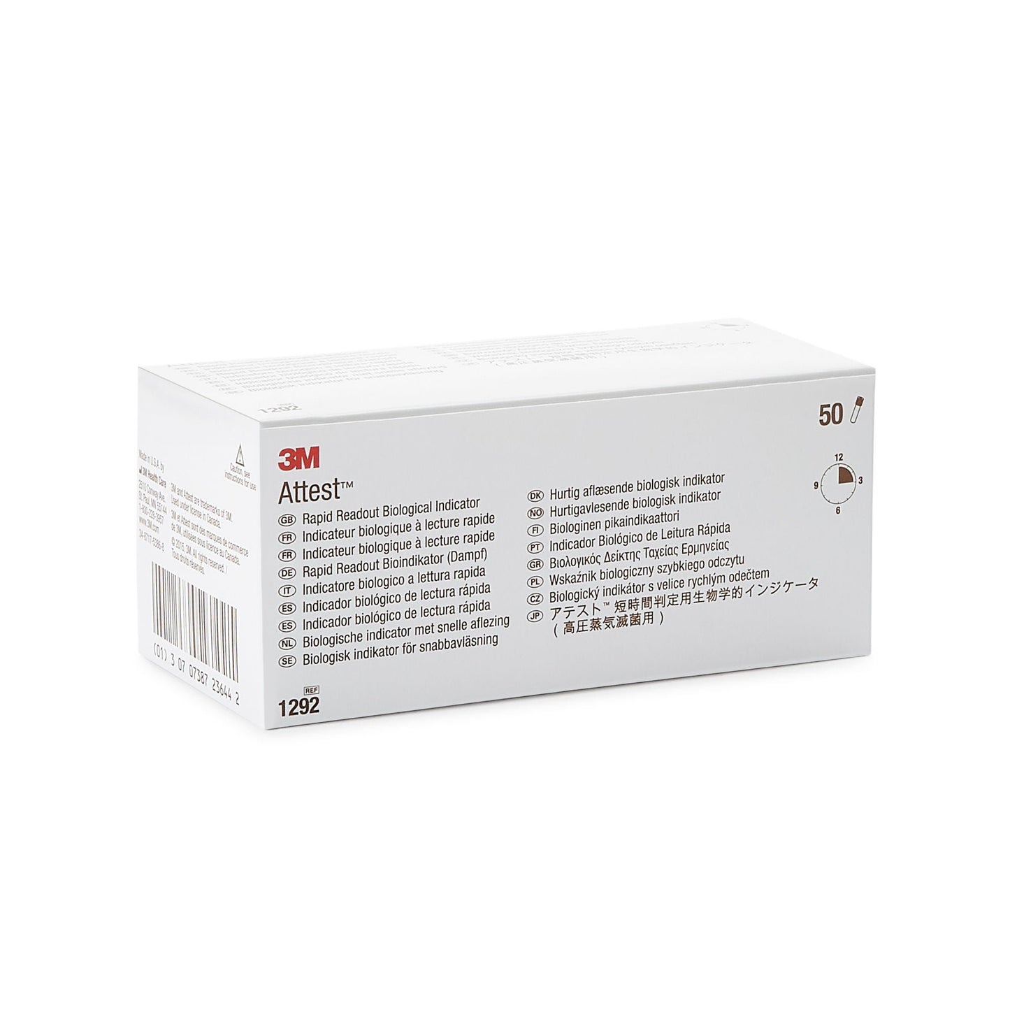 INDICATOR, STEAM ATTEST AUTOREAD (50/BX) 3M