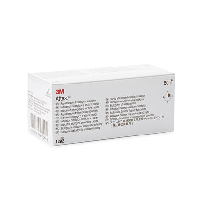 INDICATOR, STEAM ATTEST AUTOREAD (50/BX) 3M