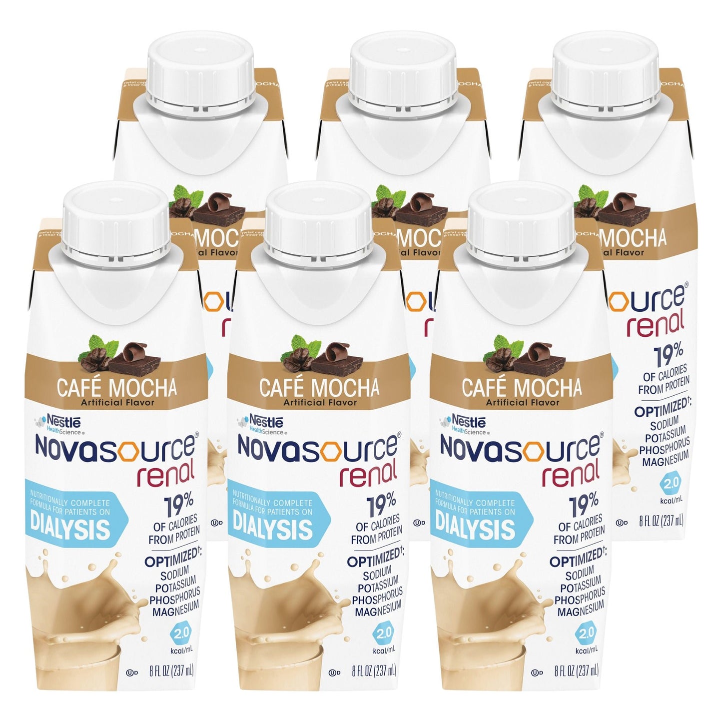 NOVASOURCE RENAL, CAF MOCHA 8OZ (24/CS)