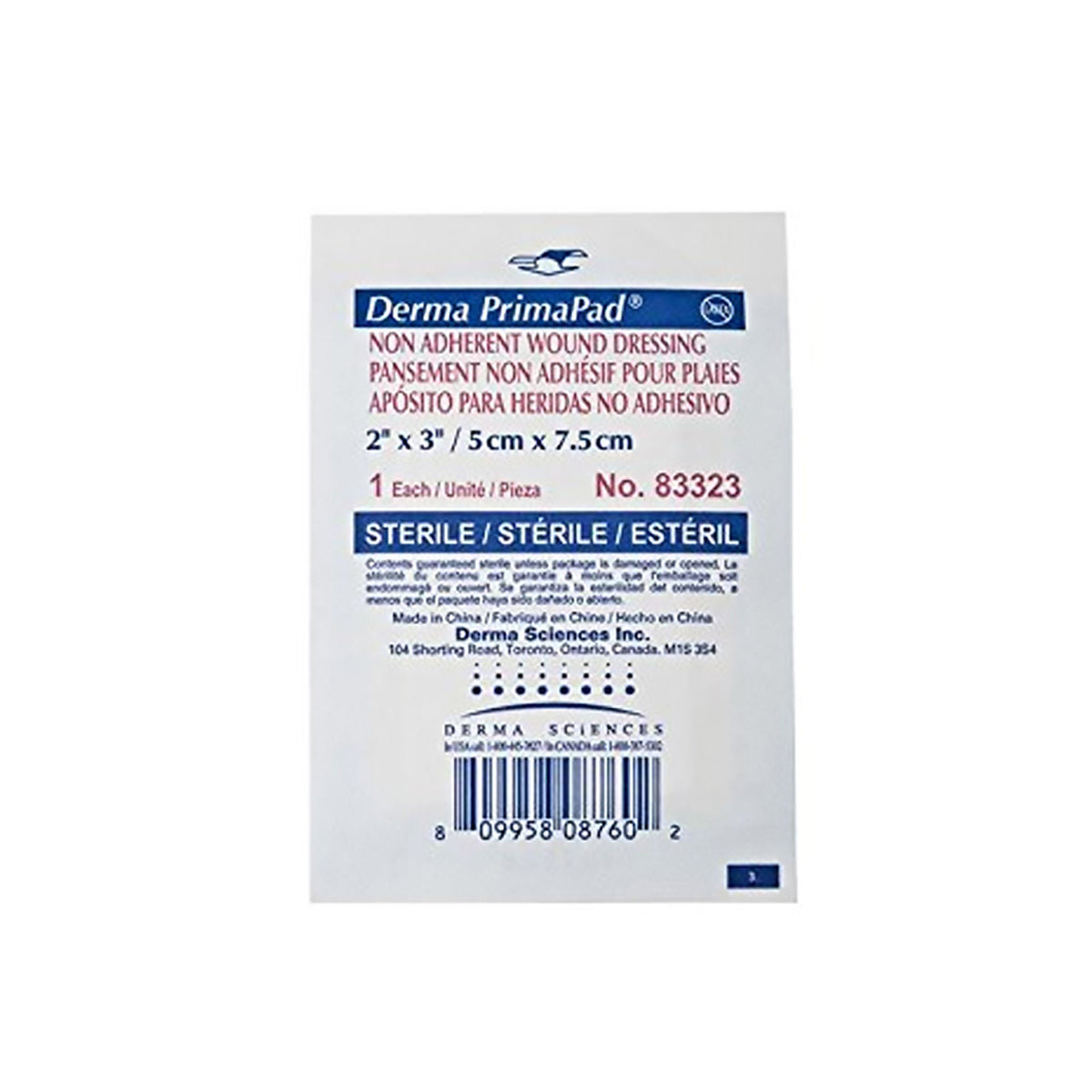 DRESSING, N/ADHER STR 1PLY 2X3(100/BX 24BX/CS)