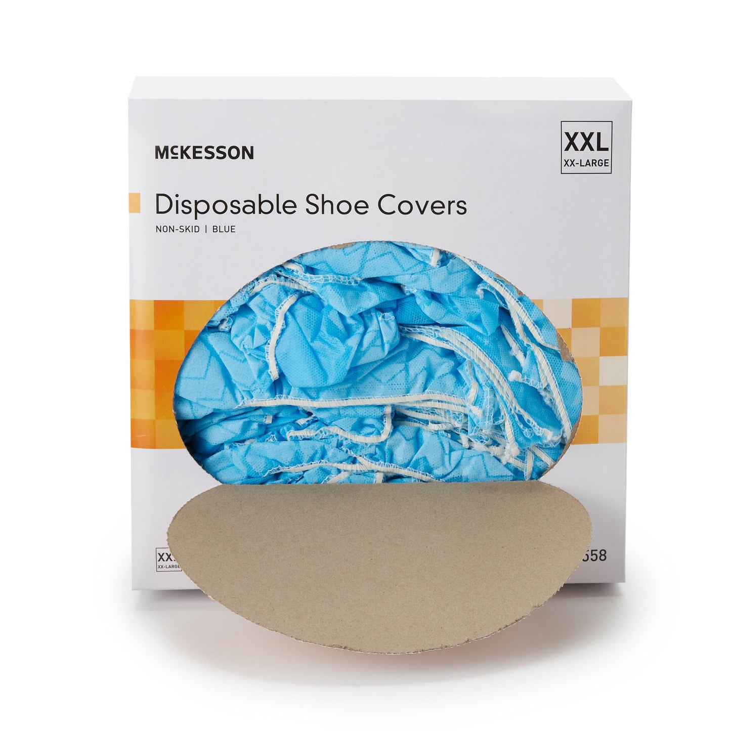 SHOECOVER, LF XXLG BLU (50PR/BX 2BX/CS)