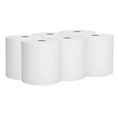 TOWEL, MEGA HARD WHT 1000' RL (6RL/CS)