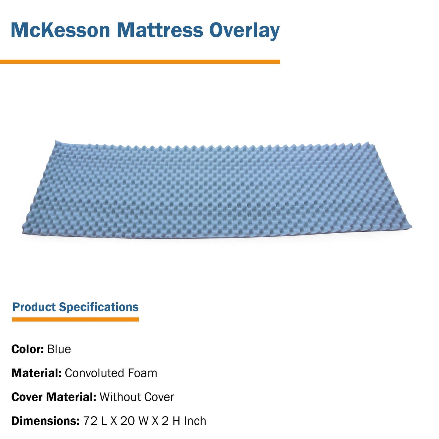 PAD, DECUB 20X72X2" (12/CS)