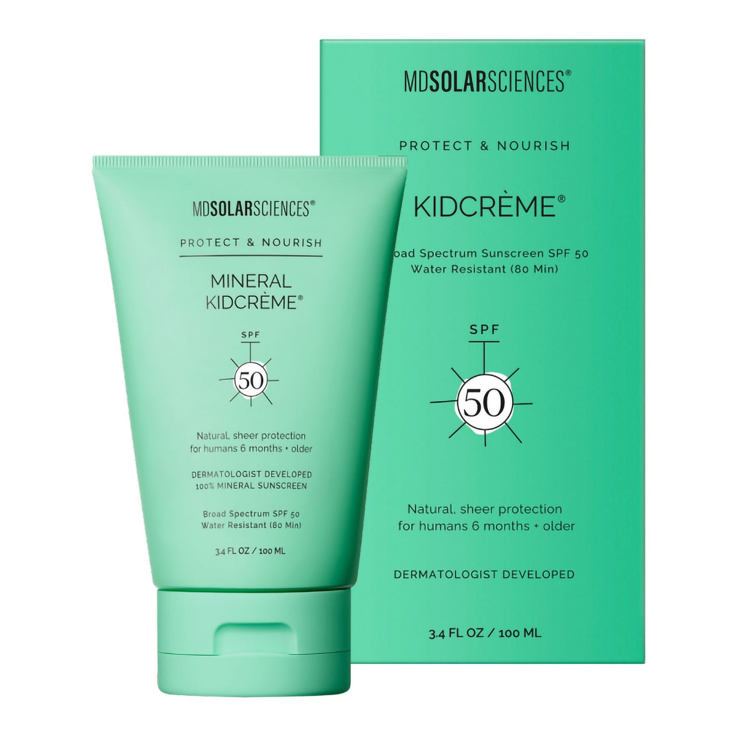 SUNSCREEN, CREAM KID SPF50 UNSCNTD WATERPRF (6/PK 8PK/CS)