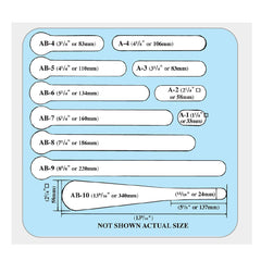 FINGER SPLINT, ALUM FOAM BALL END 3 1/4" (12/PK)