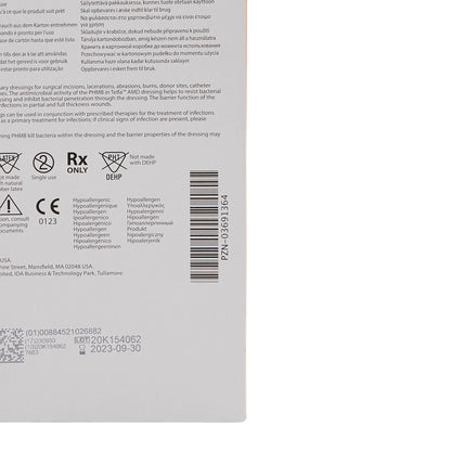 DRESSING, TELFA 3"X8" STR 1'S (50/TR 12TR/CS) KENDAL
