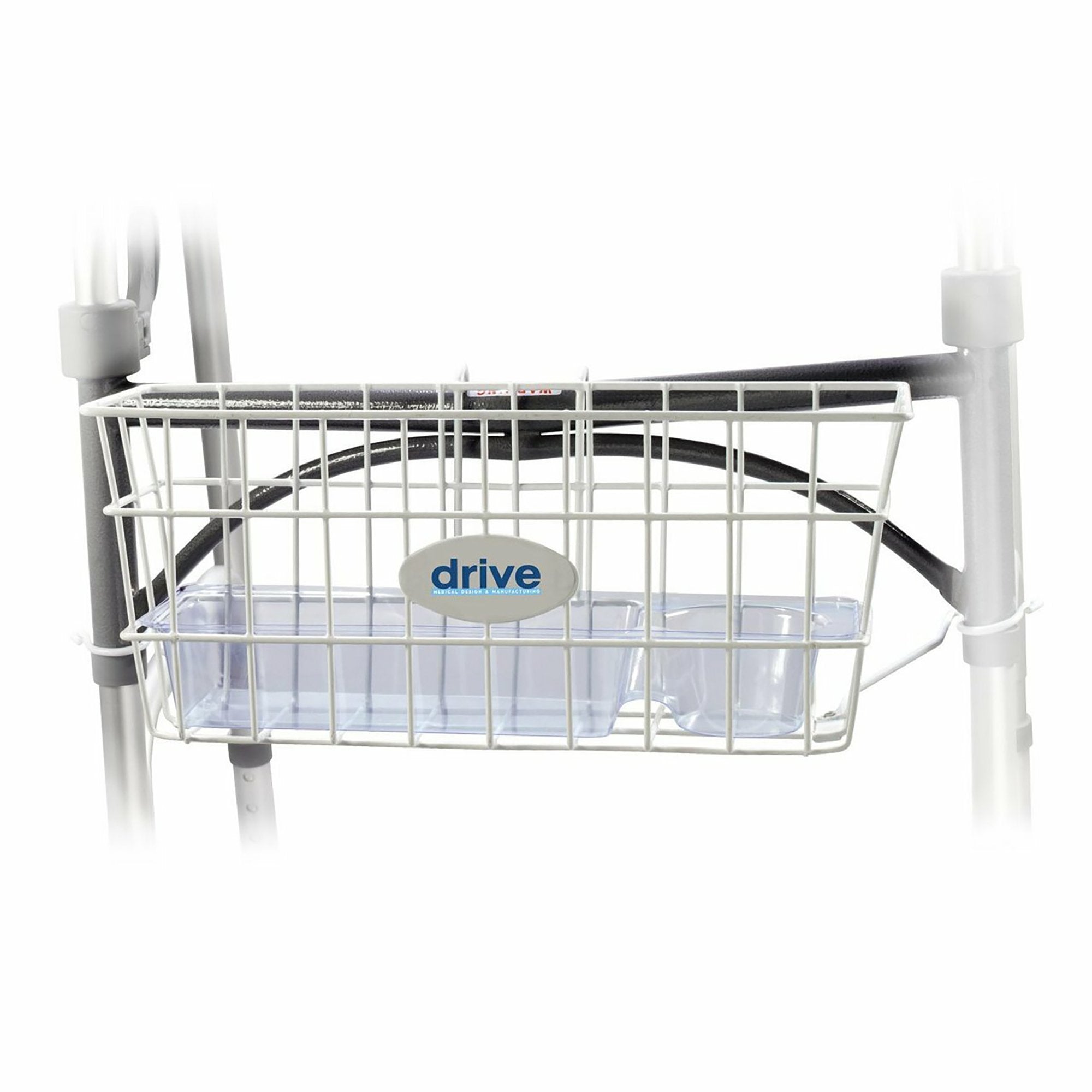 drive Walker Basket, Aluminum, Plastic Insert Included