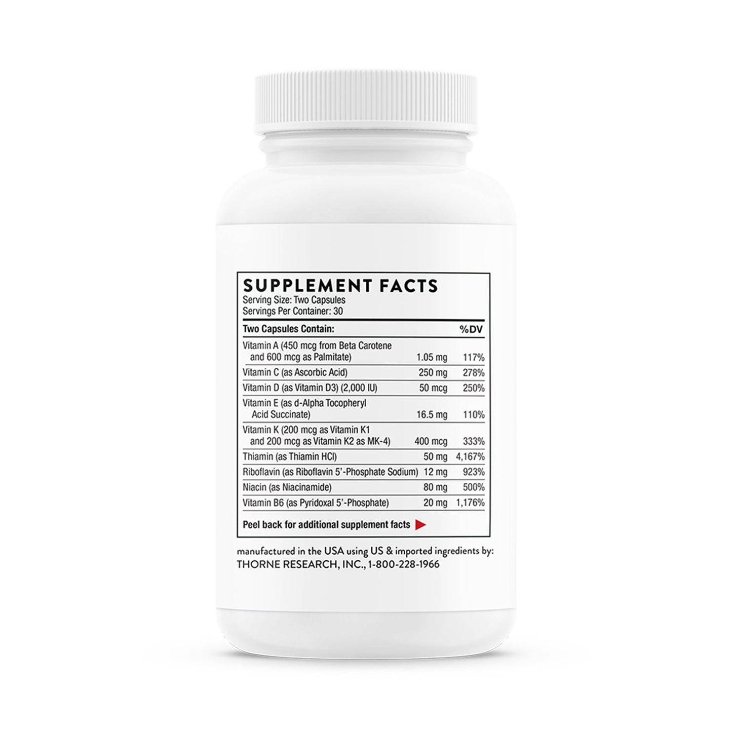 SUPPLEMENT, CAP BASIC NUTRIENTS 2DAY (60/BT)