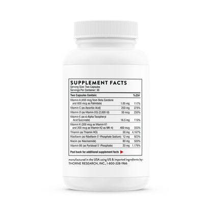 SUPPLEMENT, CAP BASIC NUTRIENTS 2DAY (60/BT)