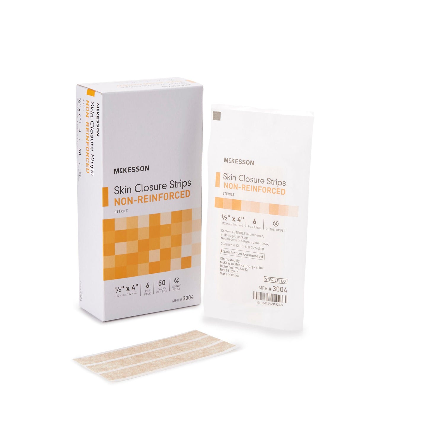 CLOSURE, SKIN FLEX LF TAN 1/2X4" (6/PK 50PK/BX 4BX