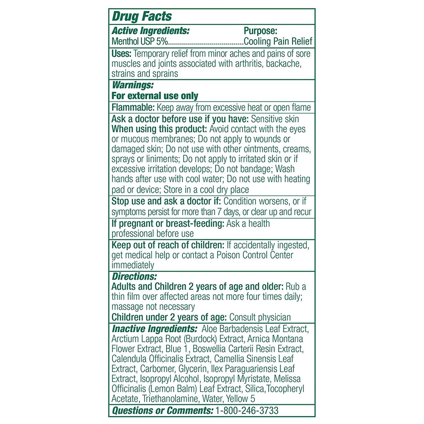 BIOFREEZE PRO, GEL GRN 4OZ (12/BX 12BX/CS)