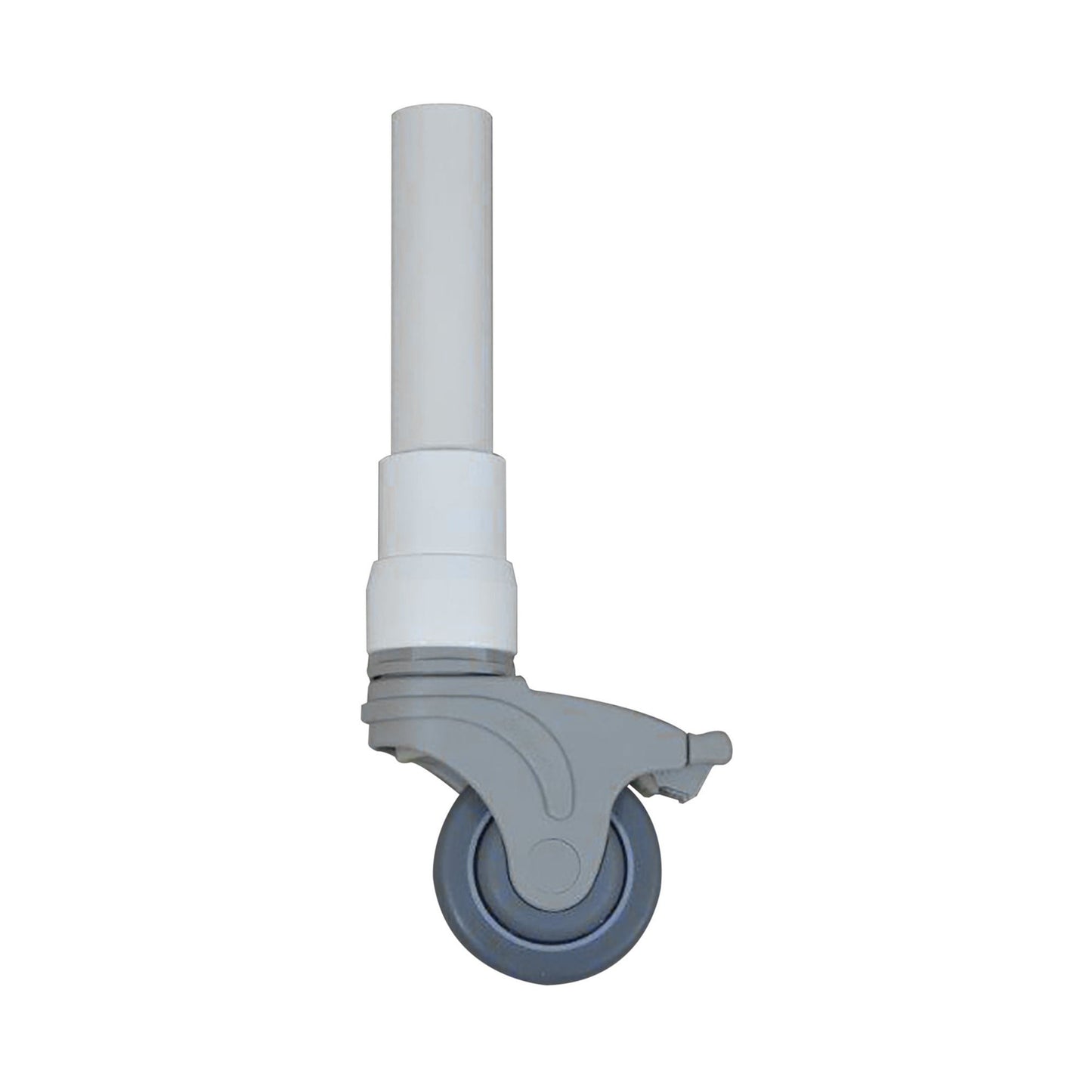 CASTER, UNIV SHWR CHR TOTAL LOCK (4/ST) MJMINT D/S
