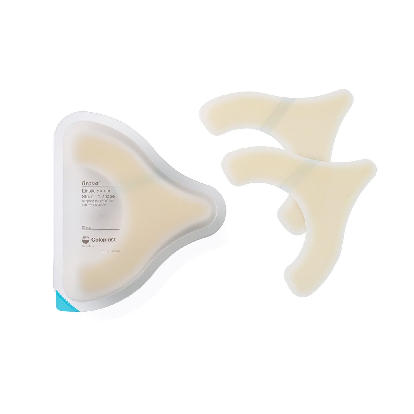 BARRIER, OSTOMY BRAVO STRIP Y SHAPE (30/BX)