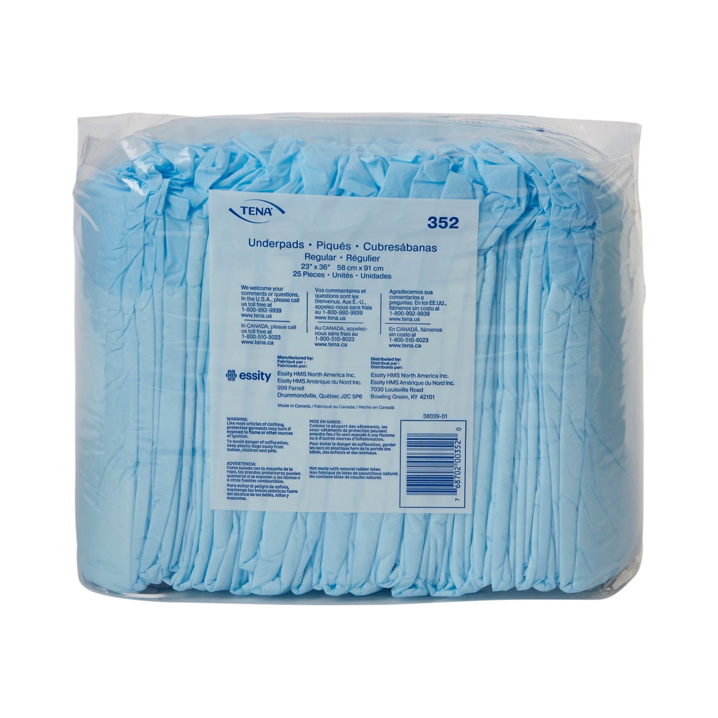 UNDERPAD, 23X36 (25/PK 6PK/CS)SCAPER