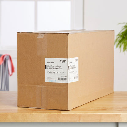 BAG, ZIP LOCK 8X10" (100/PK 10PK/BX 3BX/CS)