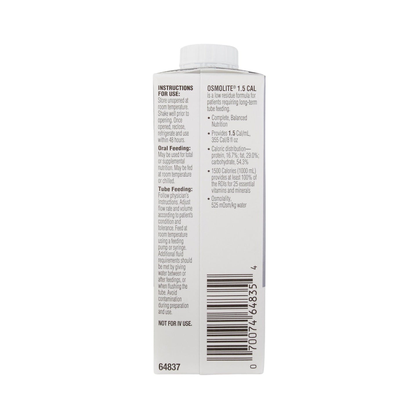 OSMOLITE, 1.5CAL INST ARC 8OZ (24/CS)