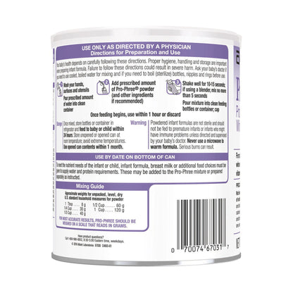 PRO-PHREE, PDR UNFLAV 14.1OZ (6/CS)
