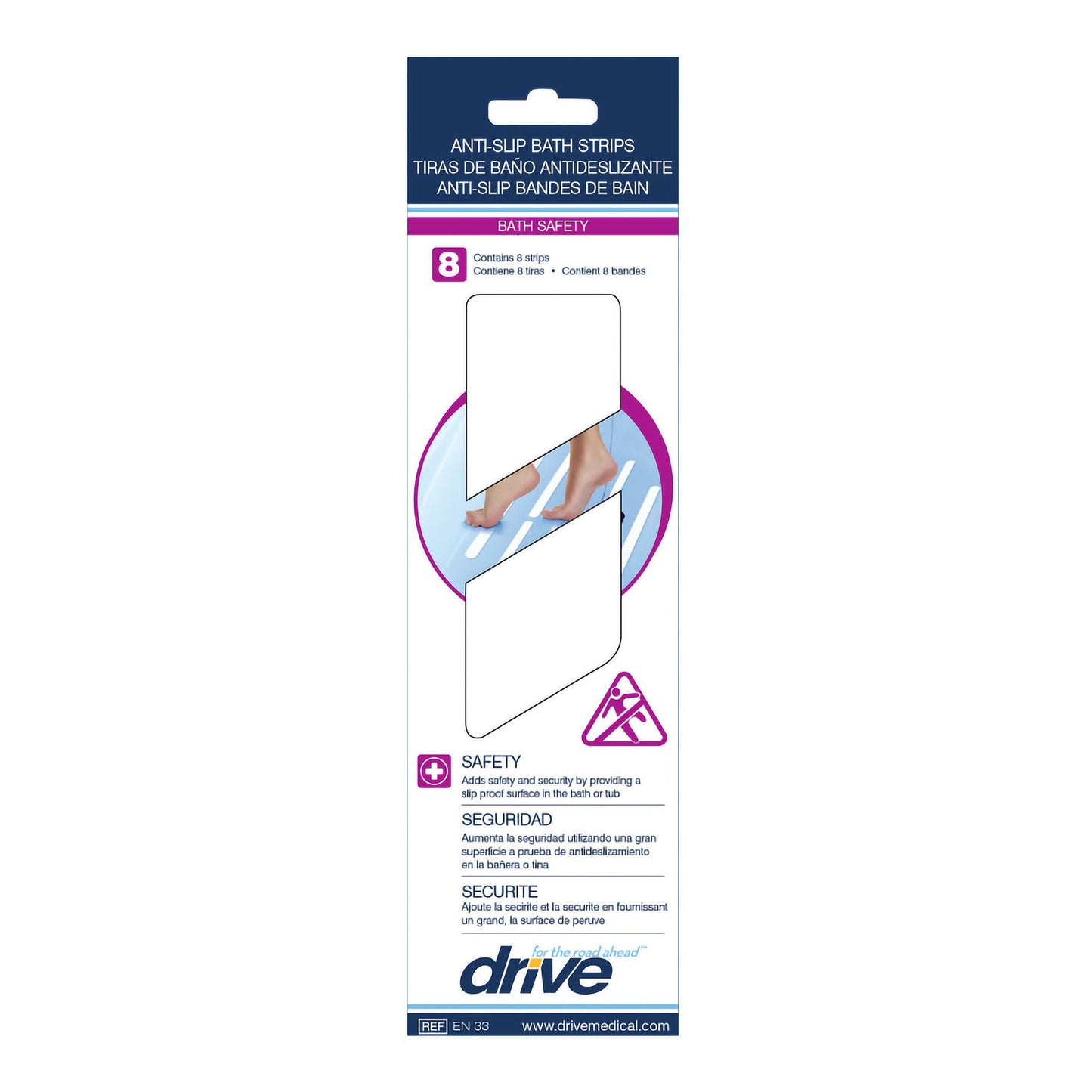 TREAD, SAFETY F/TUB/STAIRS (8/EA)
