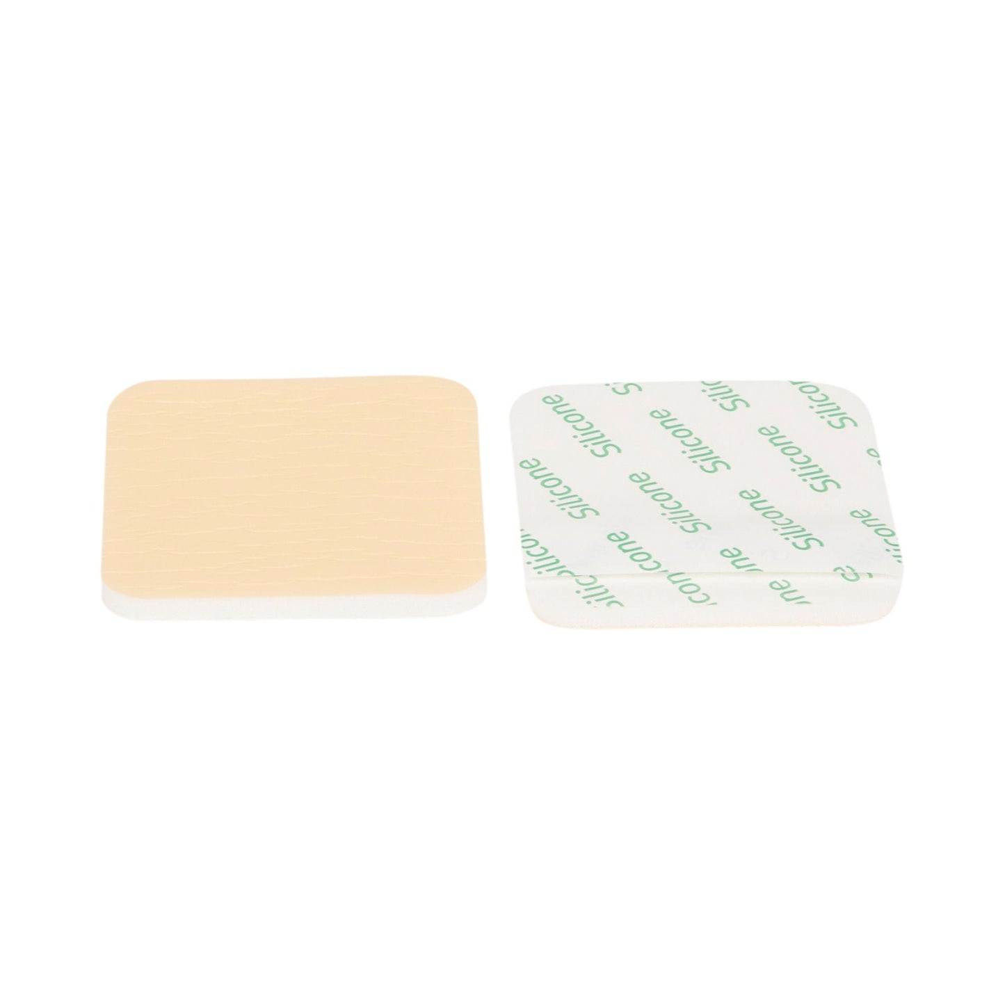 FOAM, ADH SIL W/O BORDER 3"X3"(10/BX 20BX/CS)