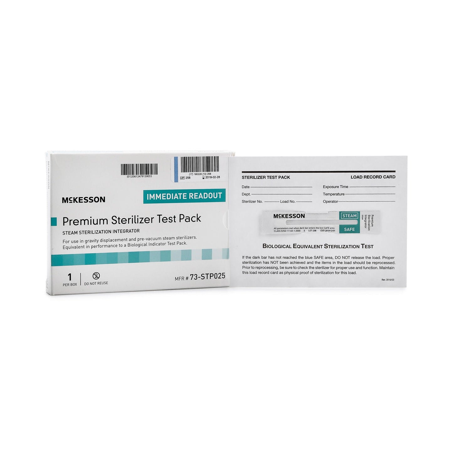 TEST PACK, STEAM INTEGRATOR (25/CS)
