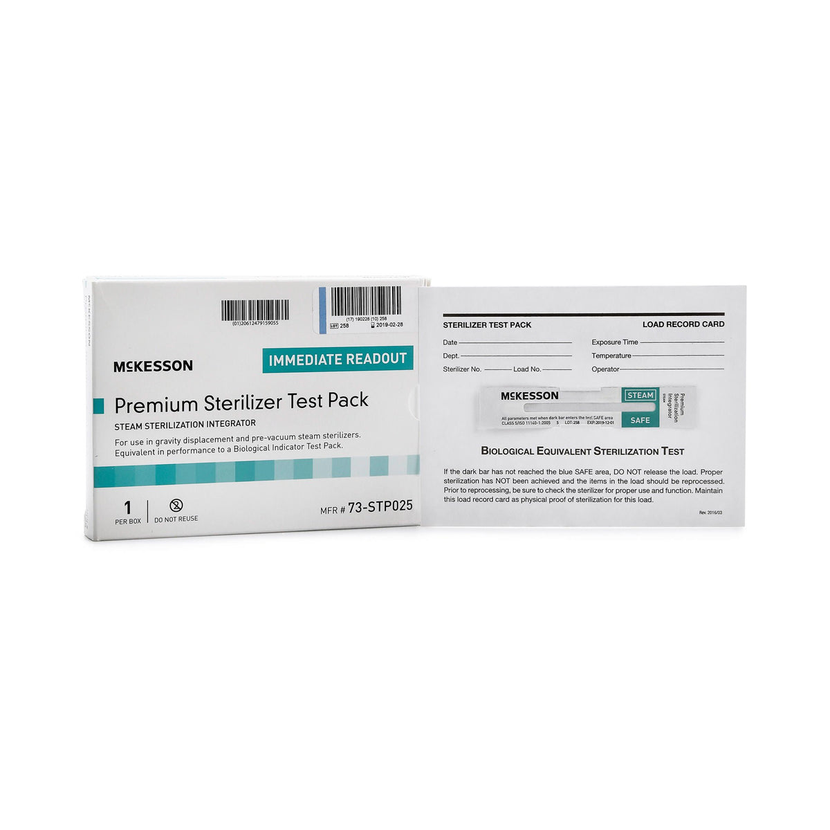 TEST PACK, STEAM INTEGRATOR (25/CS)