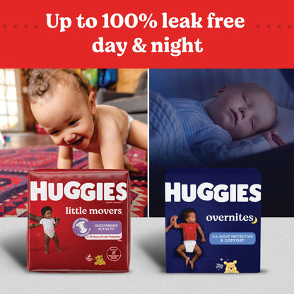 DIAPER, HUGGIES OVERNITE SZ7 (13/PK 4PK/CS)