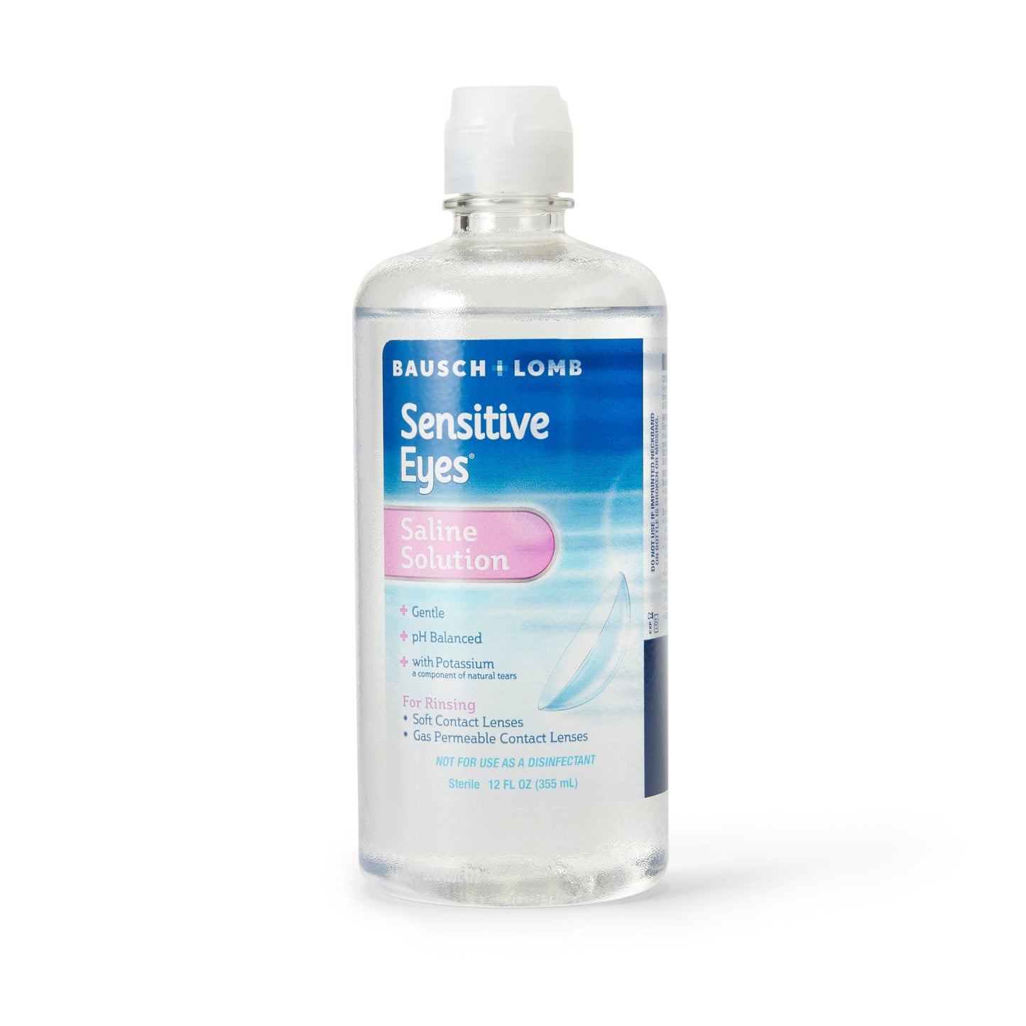 B&L SALINE, SOL SENS EYE+ 12OZ