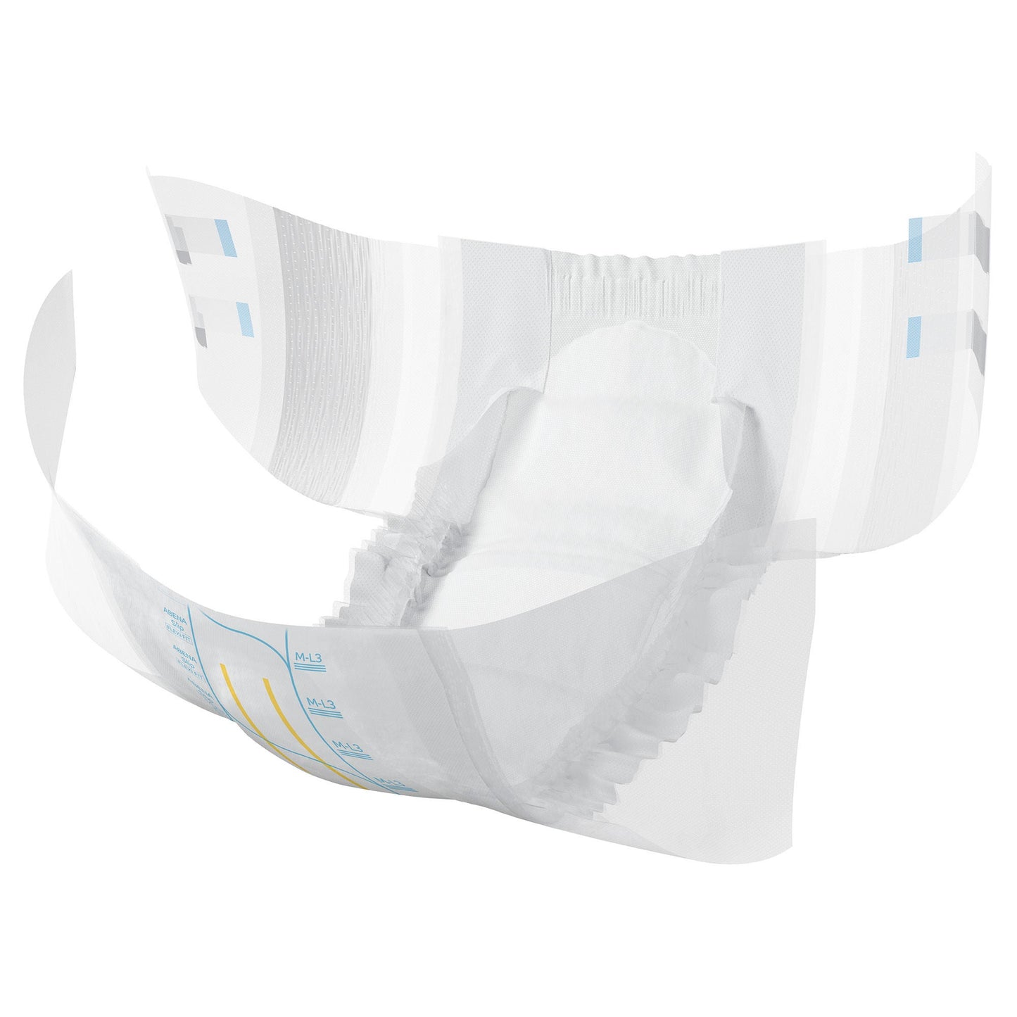 BRIEF, INCONT SLIP FLEX FIT PREM M3-L3 MED/LG (23/PK 4PK/CS)