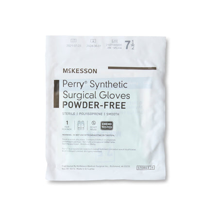 GLOVE, SURG PLYISO 7.5 STR2 SMTH CHEMO (50PR/BX 4BX/CS)