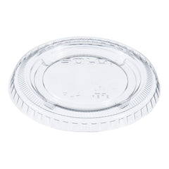 LID, SOUFFLE PRTN PLAS RND W/OSLOT CLR (125/SL 20SL/CS)