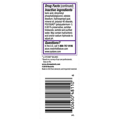 SYSTANE COMPLETE, DRP OPHTH 0.6% 10ML