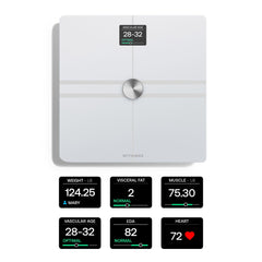 SCALE, BODY COMP COMPLETE BODYANALYSIS WI-FI WHT