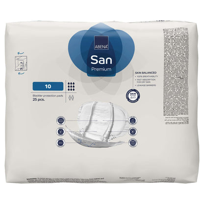 LINER, INCONT ABENA SANI PERM 10 (25/PK 4PK/CS)