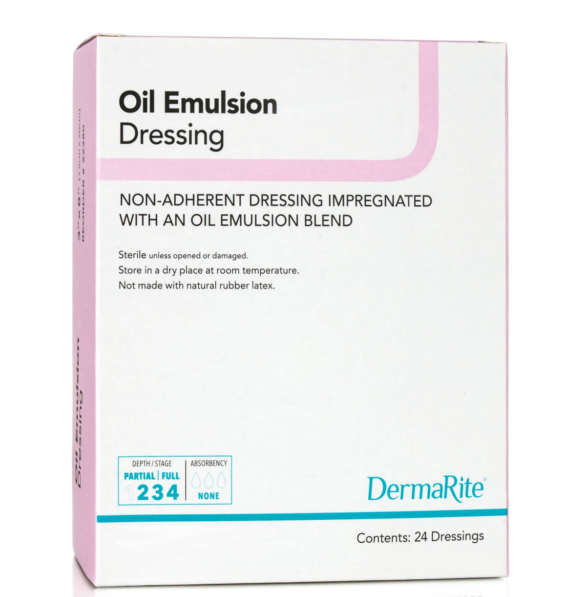 DRESSING, OIL EMULSION NON-ADHERENT 3"X3" (50/BX)