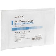 BAG, ZIP LOCK 8X10" (100/PK 10PK/BX 3BX/CS)