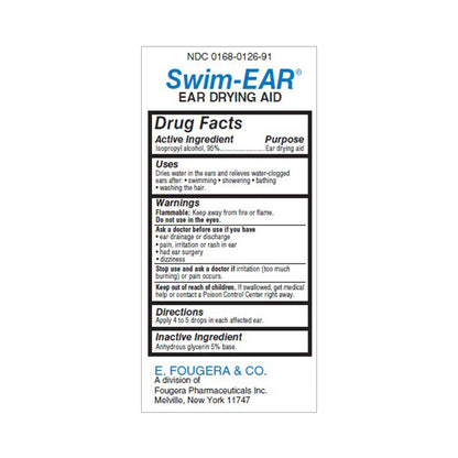 SWIM EAR, DRP 1OZ 9EFGRA