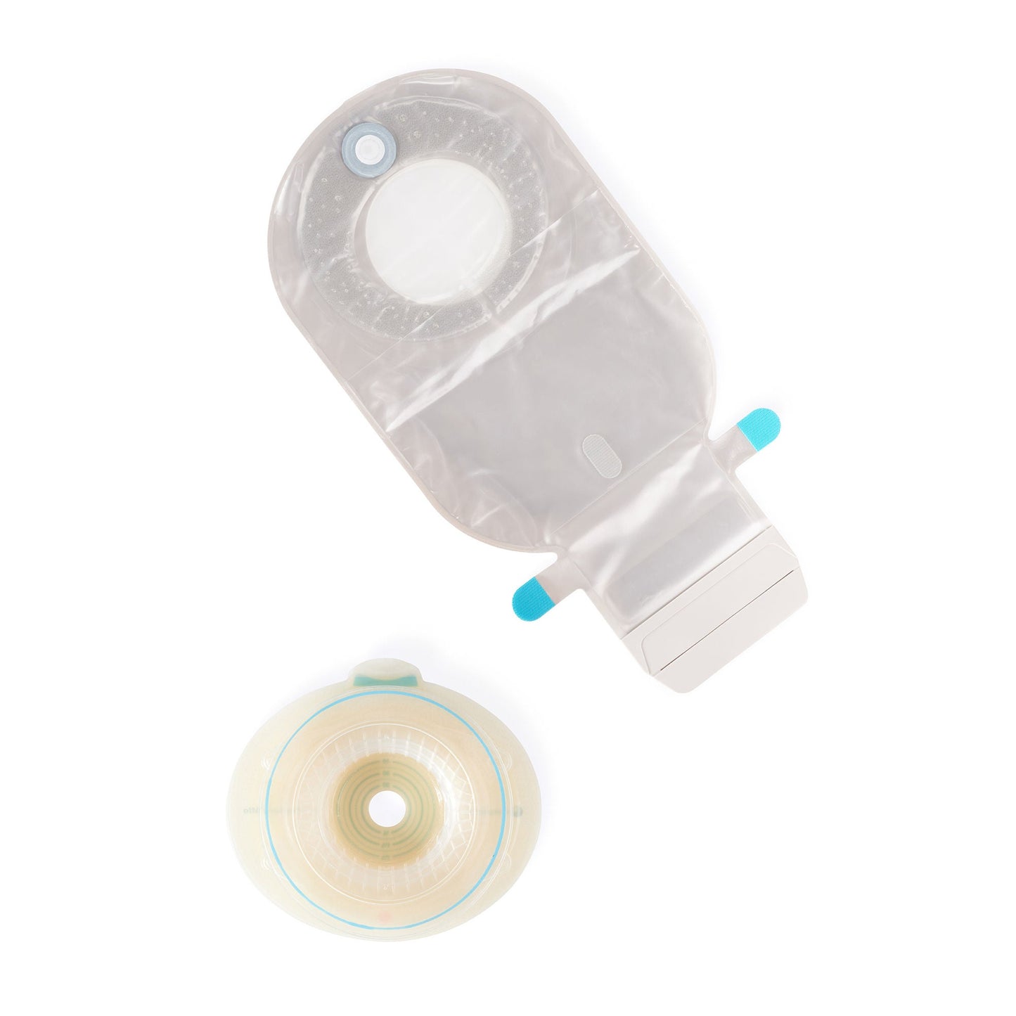 POUCH, OSTOMY SENSURA MICRO 2PC CONVEX LT BARR DRN RED (5/BX