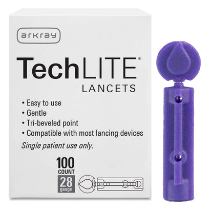 LANCET, TECHLITE 28G (100/BX)