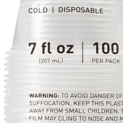 CUP, DRINKING TRANSLUCENT PP 7OZ (100/SL 20SL/CS)