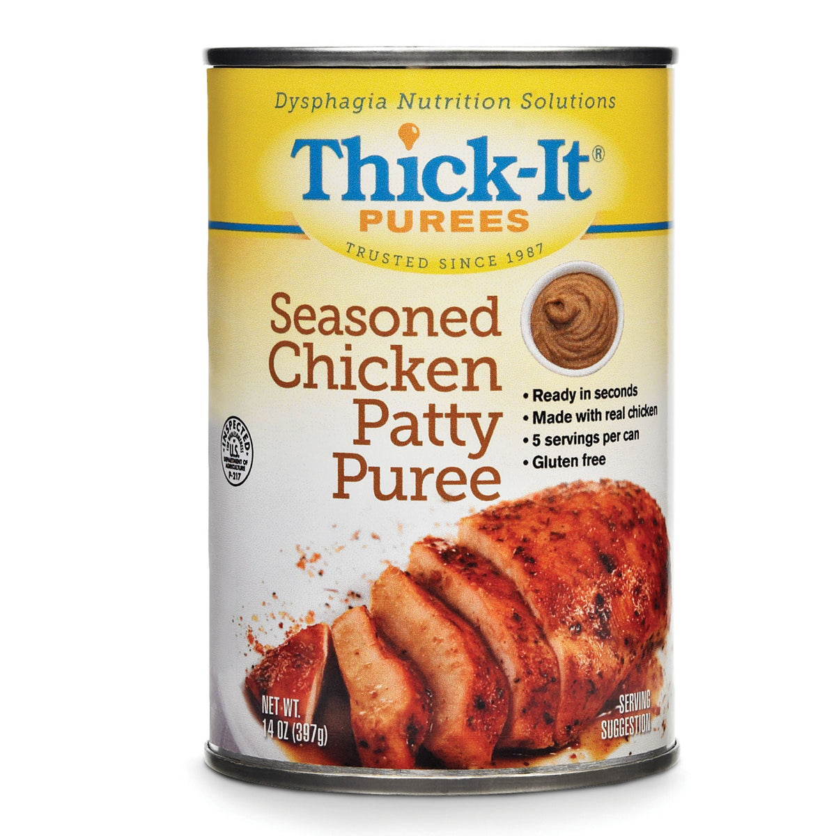 THICK-IT, PUREE SEASONED CHICKEN 14OZ (12/CS)