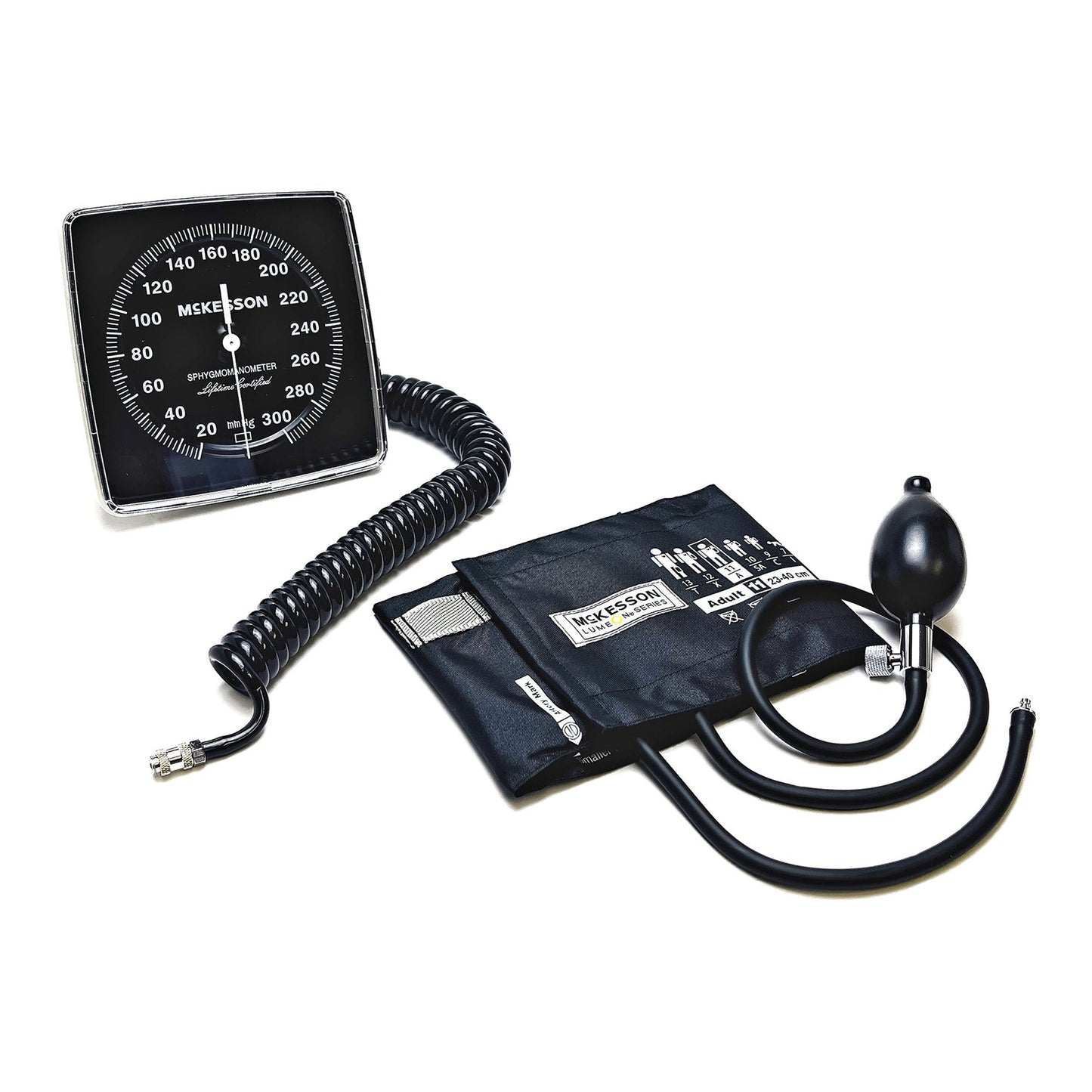 SPHYG, ANEROID WALL LF BLK ADLT (1/BX 12BX/CS)