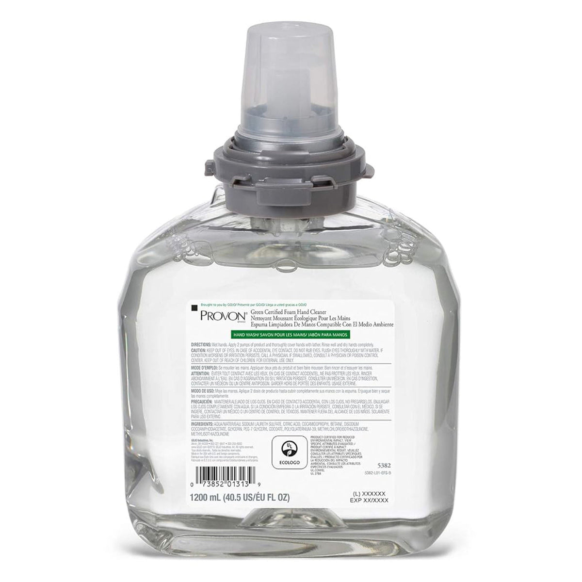 CLEANER, HAND FOAM 1200ML (2/CS)