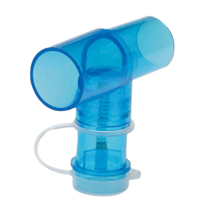 ADAPTER, VALVED T 22MM ID/OD (30/CS)