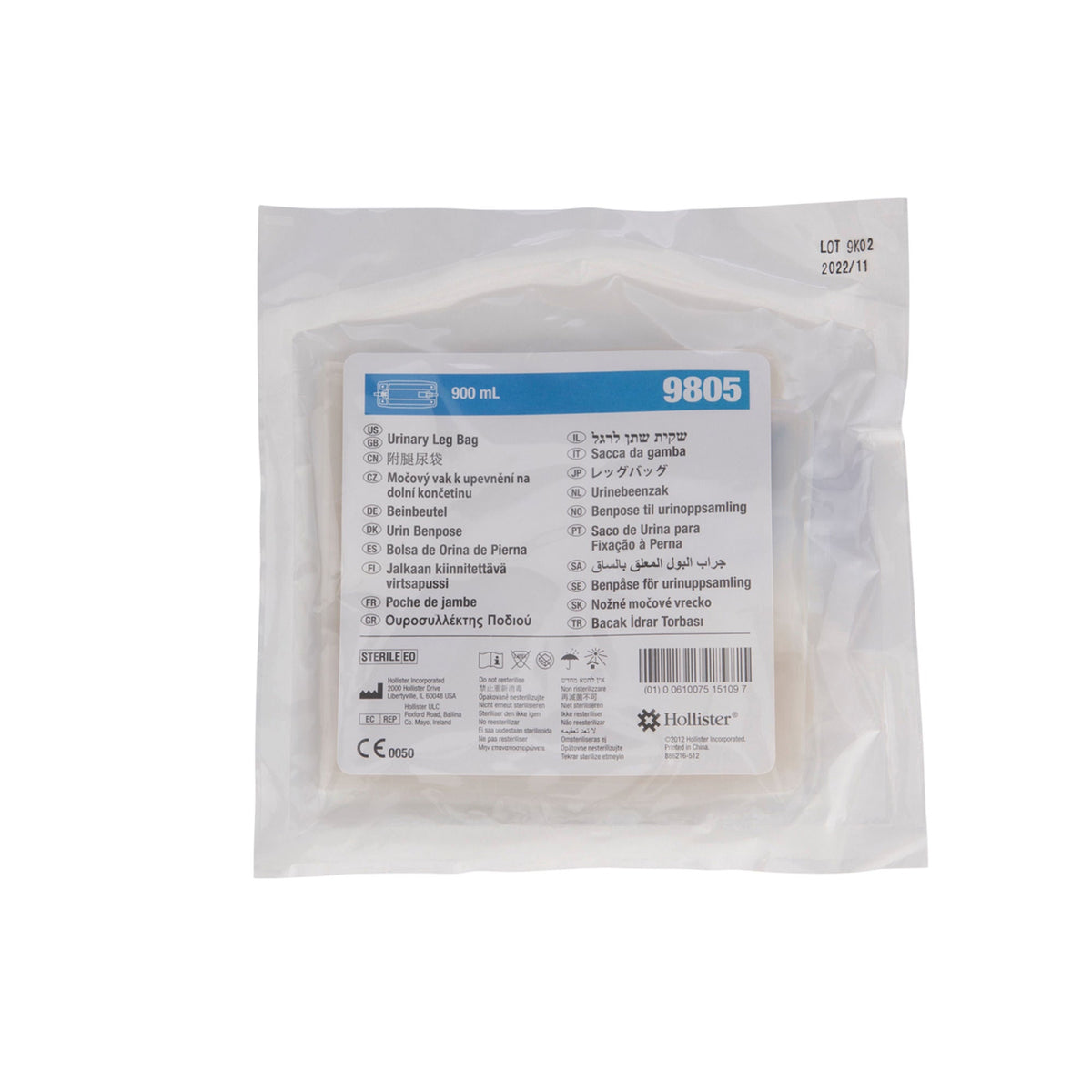 BAG, LEG STD 30OZ