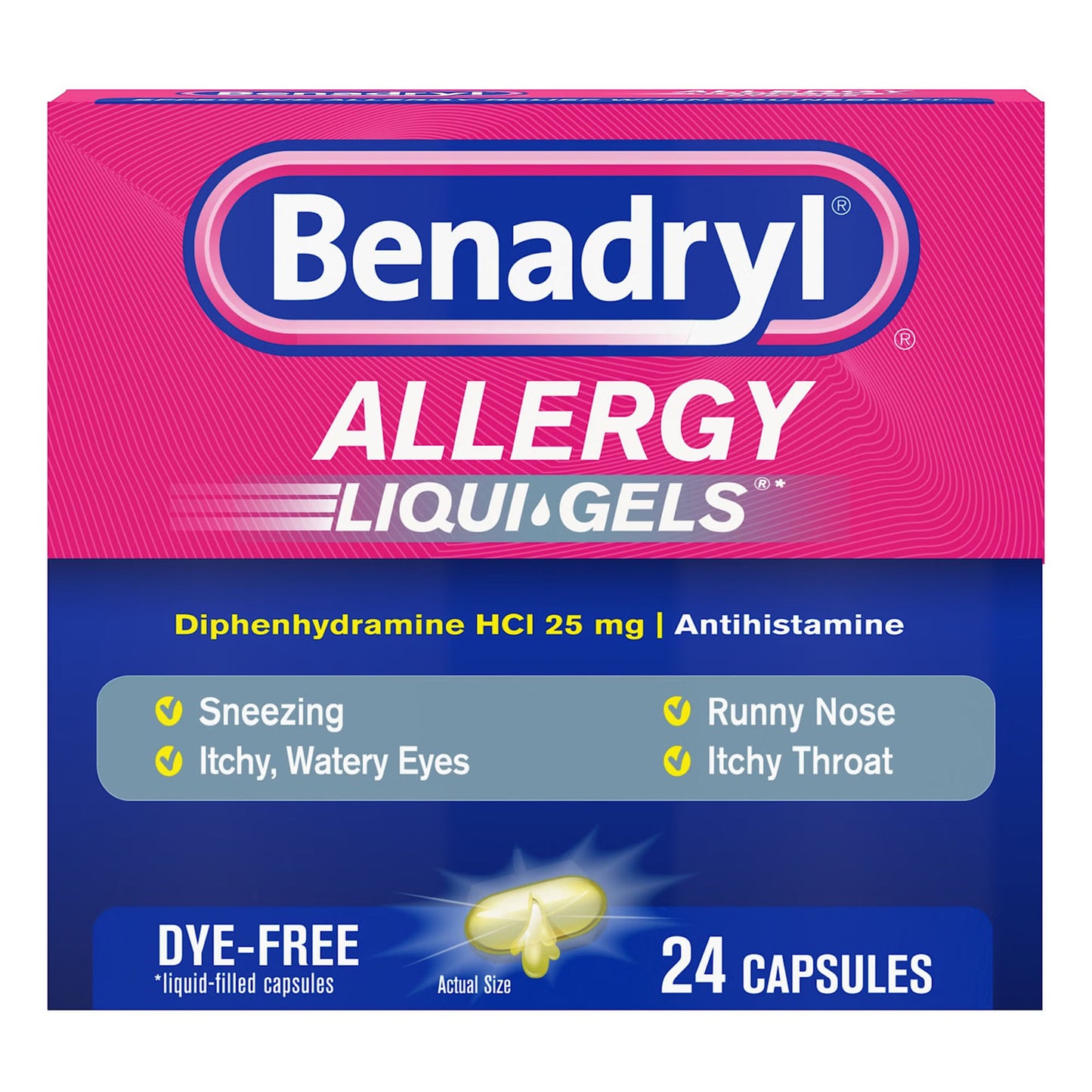 BENADRYL ALLERGY, GCAP (24/BX 24BX/CS) J&JOTC