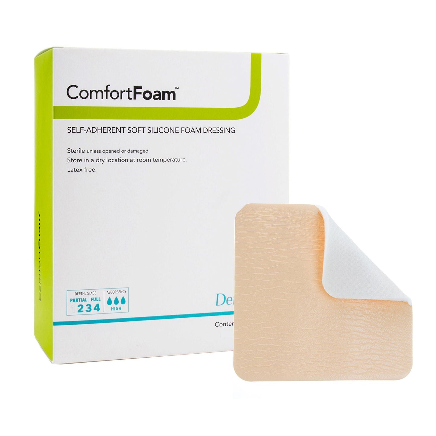 DRESSING, FOAM COMFORTFOAM 4X5(10/BX)