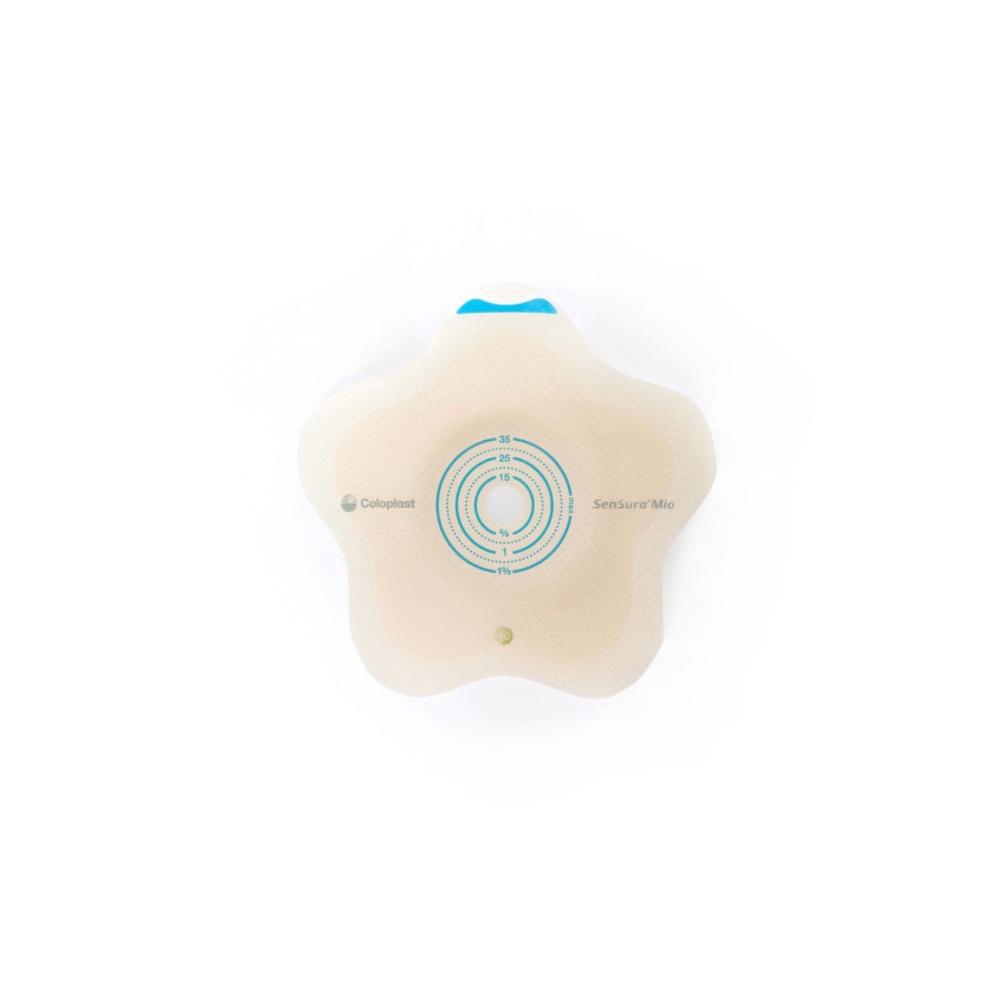BARRIER, OSTOMY SENSURA MIO CLICK 2PC GRN 3/8" 1 3/8" (5/BX)