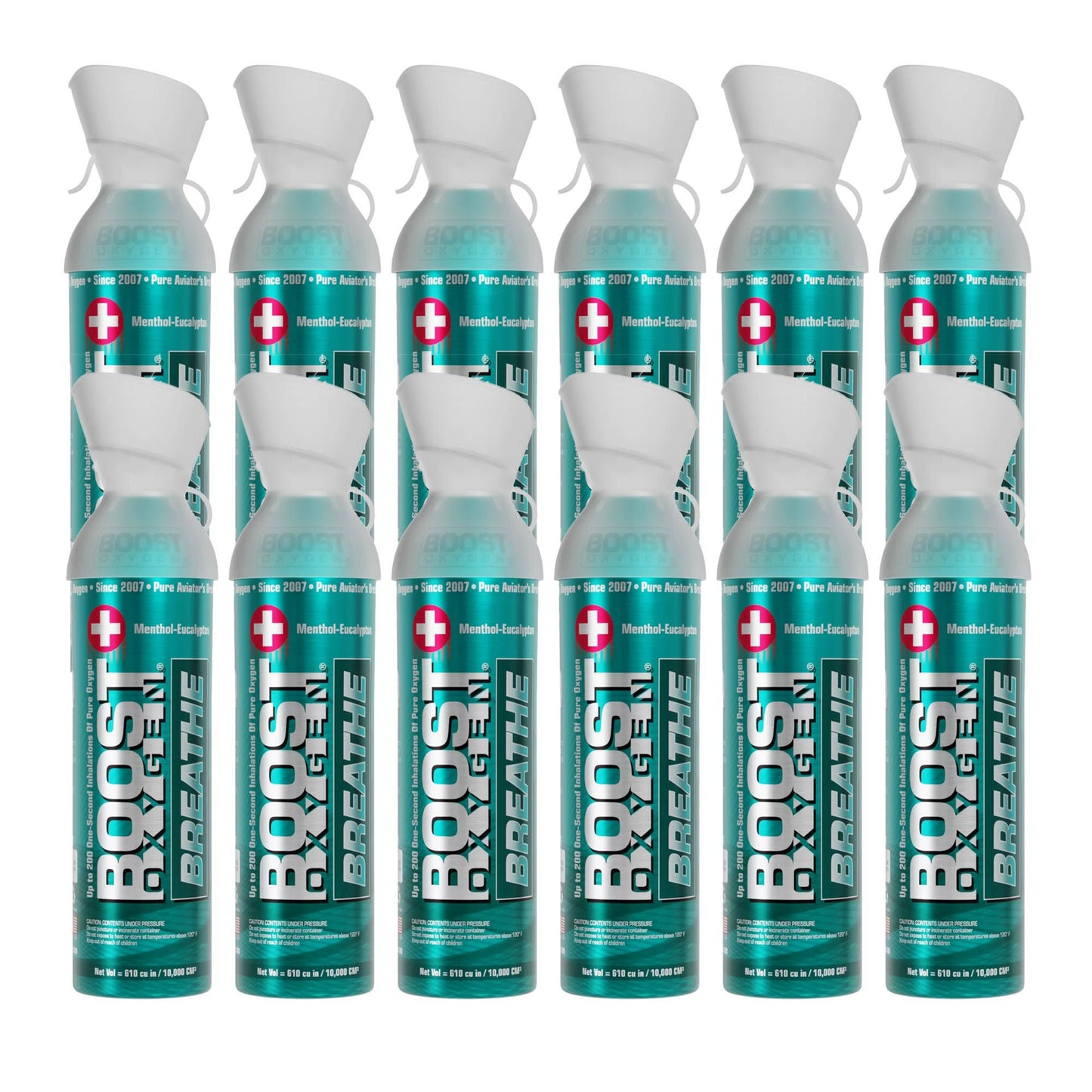 CANISTER, OXY PORT LG MENTOL-EUCALYPTUS 10L 2PK (12/CS)