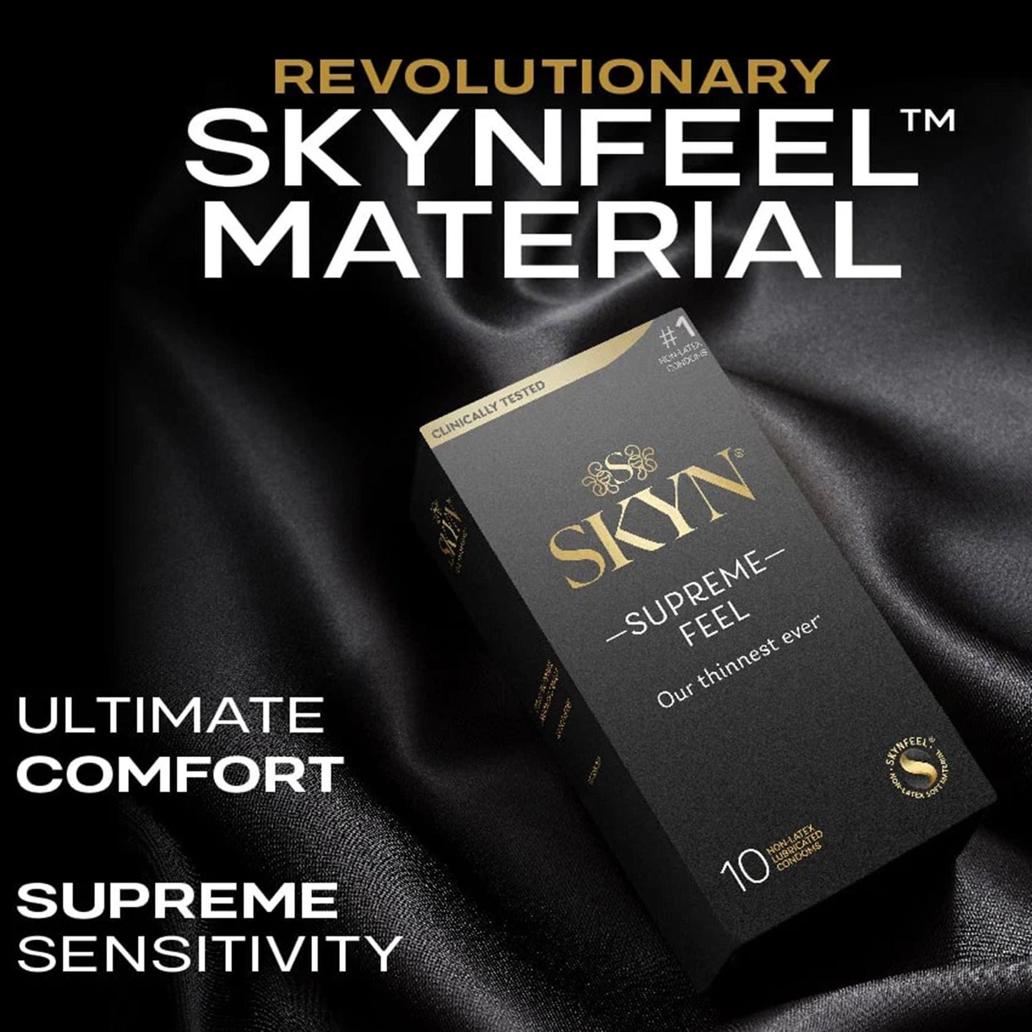 CONDOM, SKYN SUPREME N/LATEX (30/BX 24BX/CS)