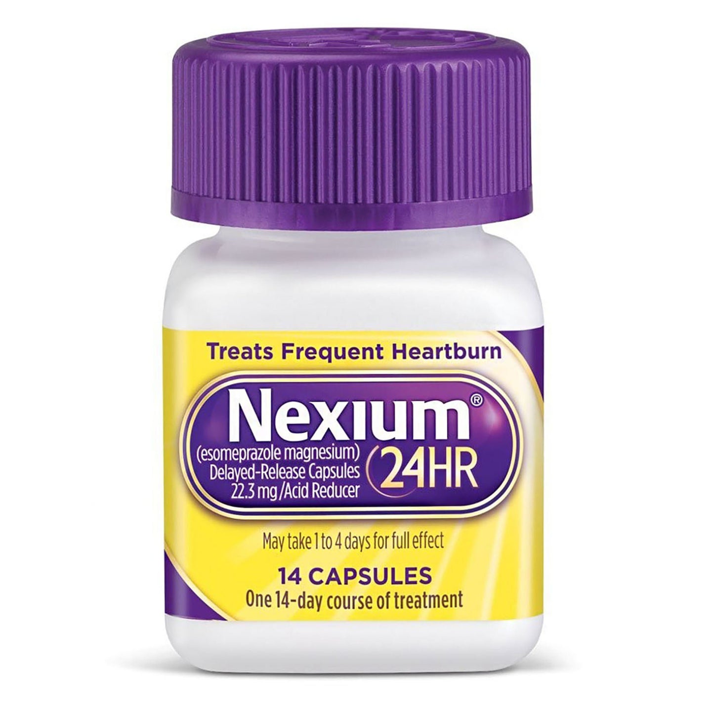 NEXIUM 24HR, CAP 22.3MG (14/BT2BT/BX)